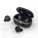 TWS-Q3 Stereo True Wireless Bluetooth Earphone with Charging Box & Power Display (Black)
