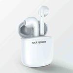 ROCK Space EB100 TWS Bluetooth 5.0 Waterproof Wireless Stereo Bluetooth Headset(White)