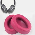 2pcs Sponge Headphone Protective Case for Sony MDR-100ABN / WH-H900N(Rose Red)