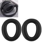 1 Pair Sponge Headphone Protective Case for Sony MDR-1000X / WH-1000XM2(Black)
