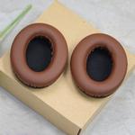 1 Pair Soft Earmuff Headphone Jacket with Common Cotton for BOSE QC2 / QC15 / AE2 / QC25(Dark Brown)