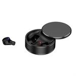 ME-28 Bluetooth 5.0 Binaural Rotatable Stereo Wireless Bluetooth Earphone (Black)