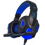 PLEXTONE PC780 Over-Ear Gaming Earphone Subwoofer Stereo Bass Headband Headset with Microphone(Black Blue)