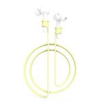 For Xiaomi Air Earphone Silicone Lanyard Anti-lost Rope(Light Yellow)