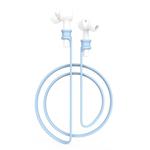 For Xiaomi Air Earphone Silicone Lanyard Anti-lost Rope(Sky Blue)