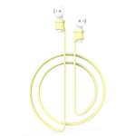 For Xiaomi Air 2 Earphone Silicone Lanyard Anti-lost Rope(Light Yellow)