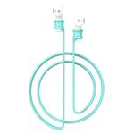 For Xiaomi Air 2 Earphone Silicone Lanyard Anti-lost Rope(Mint Green)