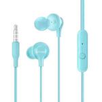 Original vivo HP2033 6020005 3.5mm Interface In-ear Wire Control Earphone with Mic (Blue)