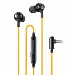 Original vivo  HP2035 6020001 3.5mm Interface L Connector In-ear Wire Control Earphone with Mic (Yellow)