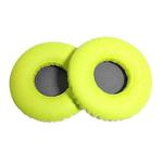 2 PCS For Sony MDR-XB450AP / XB550 / XB650 / XB400 Earphone Cushion Cover Earmuffs Replacement Earpads with Mesh(Green)