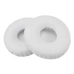 2 PCS For Sony MDR-XB450AP / XB550 / XB650 / XB400 Earphone Cushion Cover Earmuffs Replacement Earpads with Mesh(White)