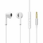 JOYROOM JR-EW07 3.5mm Wire-controlled Half In-ear Gaming Earphone with Microphone (White)