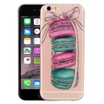 For iPhone 6 & 6s  Macarons Pattern IMD Workmanship Soft TPU Protective Case