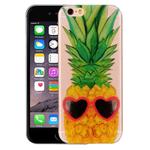 For iPhone 6 & 6s Pineapple Pattern IMD Workmanship Soft TPU Protective Case