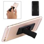 Concise Style Changeable Adjustable Universal Mini Adhesive Holder Stand, Size: 6.4 x 3.1 x 0.2 cm, For iPhone, Galaxy, Huawei, Xiaomi, LG, HTC and Tablets(Black)