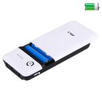 Portable 20400mAh 6 x 18650 Batteries Plastic Power Bank Shell Box with USB Output & Indicator Light, Batteries Not Included(Random Color Delivery)