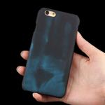 For 4.7 Inch iPhone 6 & 6s Heat Sensitive Phone Case Silicone  Protective Case Back Cover(Blue)