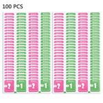 100 PCS Dry-Wet Wipes Screen Protectors Accessories Alcohol for Pad Mobile Phone Watch Screen Cleaning Cloth