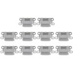 10 PCS Charging Port Connector for iPhone 6 / 6S(Grey)