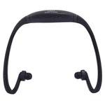 SH-W1FM Life Waterproof Sweatproof Stereo Wireless Sports Earbud Earphone In-ear Headphone Headset with Micro SD Card, For Smart Phones & iPad & Laptop & Notebook & MP3 or Other Audio Devices, Maximum SD Card Storage: 8GB(Black)