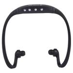 SH-W3 Life Waterproof Sweatproof Stereo Sports Earbud Earphone In-ear Headphone Headset with Micro SD / TF Card, For Smart Phones & iPad & Laptop & Notebook & MP3 or Other Audio Devices, Maximum SD Card Storage: 32GB(Black)