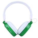 SH-S1 Folding Stereo HiFi Wireless Sports Headphone Headset with LCD Screen to Display Track Information & SD / TF Card, For Smart Phones & iPad & Laptop & Notebook & MP3 or Other Audio Devices(Green)