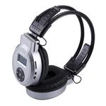 SH-S1 Folding Stereo HiFi Wireless Sports Headphone Headset with LCD Screen to Display Track Information & SD / TF Card, For Smart Phones & iPad & Laptop & Notebook & MP3 or Other Audio Devices(Silver)
