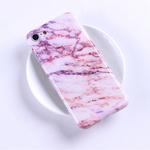 For iPhone 6 & 6s Yellow White Marble Pattern TPU Protective Back Cover Case