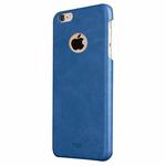 MOFI for iPhone 6 & 6s Crazy Horse Texture Leather Surface PC Protective Case Back Cover(Dark Blue)