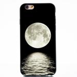 Moon Painted Pattern Soft TPU Case for iPhone 6 & 6s