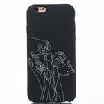 Five Hands Painted Pattern Soft TPU Case for iPhone 6 & 6s