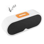 F1 Bluetooth 4.2 Stereo Speaker, Support Hands-free / AUX Audio / TF Card / FM(White)