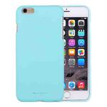 GOOSPERY SOFT FEELING for iPhone 6 & 6s Liquid State TPU Drop-proof Soft Protective Back Cover Case (Mint Green)