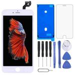 TFT LCD Screen for iPhone 6s Plus Digitizer Full Assembly with Frame (White)