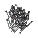 For iPhone 16 Plus / 16 100pcs Charging Port Screws(Black)