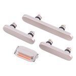 For iPhone 16e Power Button and Volume Control Button (Silver)