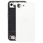 For iPhone 16e Glass Battery Back Cover(White)