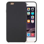 For iPhone 6 Plus & 6s Plus Pure Color Liquid Silicone + PC Protective Back Cover Case(Dark Gray)