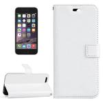 For iPhone 6 Plus & 6s Plus Crazy Horse Texture Horizontal Flip Leather Case with Magnetic Buckle & Holder & Card Slots & Wallet & Photo Frame(White)