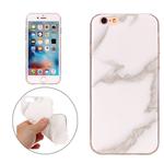 For iPhone 6s Plus & 6 Plus Beige Marble Pattern Soft TPU Protective Case