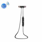 AWEI A921BL Wireless Sport Magnetic Bluetooth Earphone with Wire Control + Mic(Black)