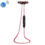 AWEI A980BL Wireless Sport Magnetic Bluetooth Earphone with Wire Control , Support Handfree Call(Red)