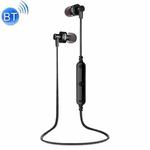 AWEI A990BL Wireless Sport Bluetooth Stereo Earphone with Wire Control + Mic, Support Handfree Call(Black)