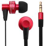 AWEI ES-900M 3.5mm In-Ear Stereo Wired Earphone for iPhone, Samsung, HTC, Sony and other Smartphones, PC, Game Machine(Red)