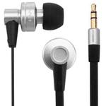 AWEI ES-900M 3.5mm In-Ear Stereo Wired Earphone for iPhone, Samsung, HTC, Sony and other Smartphones, PC, Game Machine(Silver)