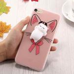 For iPhone 6 Plus & 6s Plus 3D Cartoon Squeeze Relief Squishy Dropproof Protective Back Cover Case