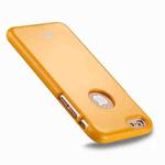 GOOSPERY JELLY CASE for iPhone 6 Plus & 6s Plus TPU Glitter Powder Drop-proof Protective Back Cover Case (Yellow)