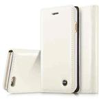 CaseMe-003 for iPhone 6 Plus & 6s Plus PU + PC Business Style Crazy Horse Texture Horizontal Flip Leather Case with Holder & Card Slots & Wallet(White)