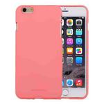 GOOSPERY SOFT FEELING for iPhone 6 Plus & 6s Plus Liquid State TPU Drop-proof Soft Protective Back Cover Case(Pink)