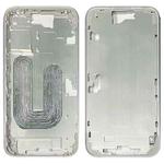 For iPhone 16 Middle Frame Bezel Plate (Silver)